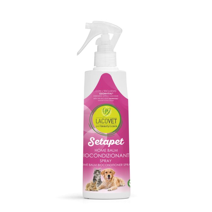 SETAPET - Balm Biocondizionante Professional Spray 300 ml - LACOVET pet beauty&care