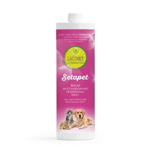 SETAPET - Balm Biocondizionante Professional Spray 1 L - LACOVET pet beauty&care